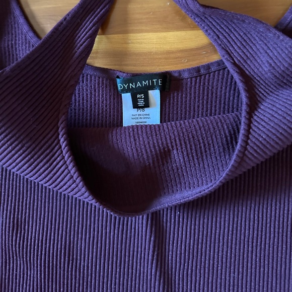 Dynamite size Sm tank top - deep purple - Picture 2 of 2